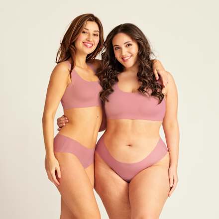 Periodenunterwäsche Hipster Seamless Pink, Gr. 32-34 ooia