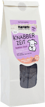 Hundeleckerli mit Insekten  Napani