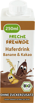 Haferdrink Banane & Kakao  Freche Freunde