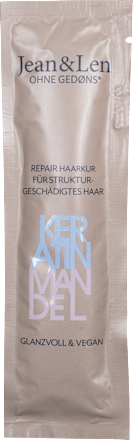Haarkur Keratin Mandel Sachet Jean&Len