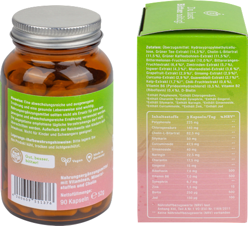 Stoffwechsel Komplex Kapseln 90 St BitterLiebe