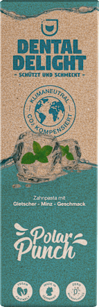 Zahnpasta Polar Punch Gletscher-Minz-Geschmack               Dental Delight