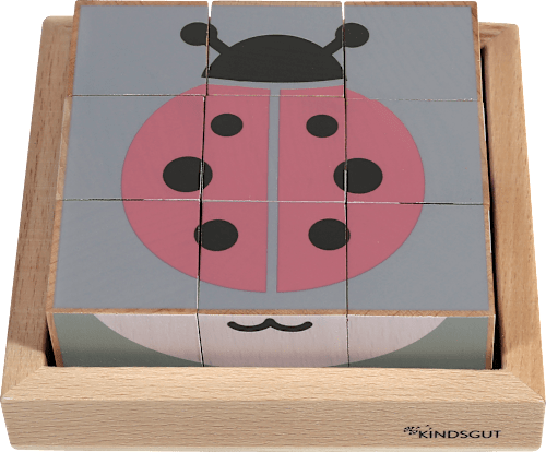 Puzzle Holzwürfel Tiere Kindsgut