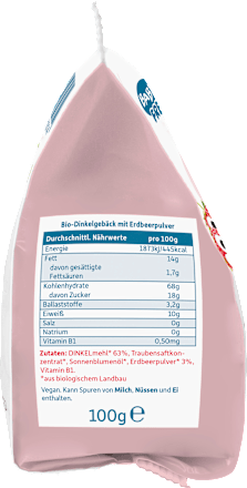 Babykekse Dinkel-Erdbeere, ab dem 8. Monat Freche Freunde