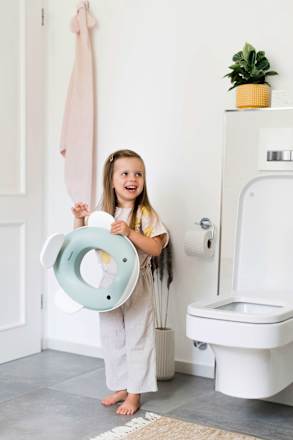 Toilettentrainer aquamarin Kindsgut