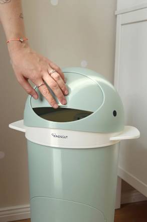 Windelmülleimer Wal aquamarin Kindsgut