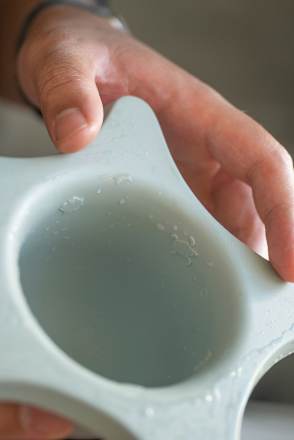 Duschhilfe aquamarin Kindsgut