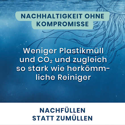 Allzweckreiniger Power-Pulver Starterset Blaue Helden