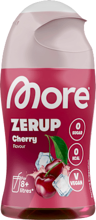 Sirup Cherry Geschmack, vegan More Nutrition