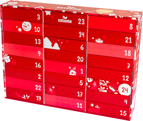 Adventskalender 2023, vegane Leckereien & Rezepte oatsome