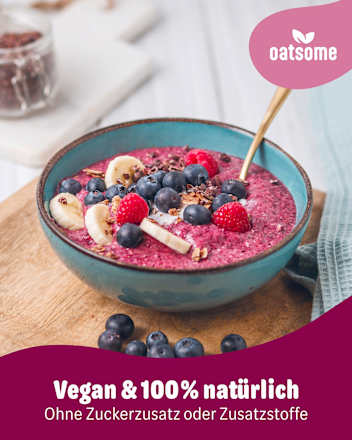 Smoothie Bowl Pulver Benjamin Blaubeer, Blaubeere & Johannisbeere oatsome