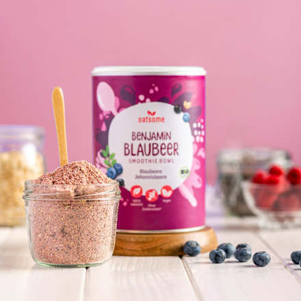 Smoothie Bowl Pulver Benjamin Blaubeer, Blaubeere & Johannisbeere oatsome