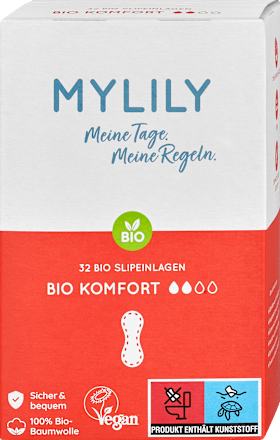 Slipeinlagen Bio Komfort MYLILY