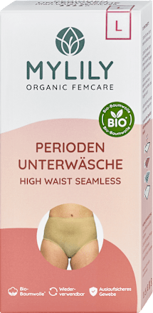 Periodenunterwäsche High Waist Seamless Gr. L MYLILY
