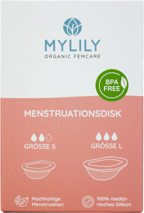 Menstruationstasse Set Gr. S&L MYLILY
