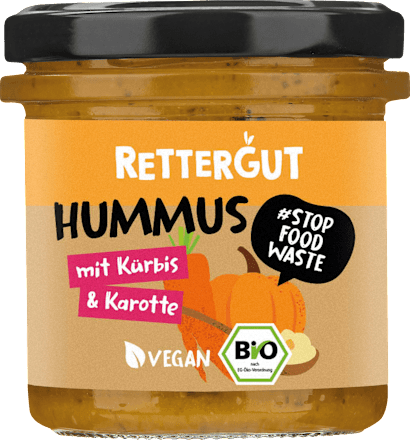 Hummus Kürbis und Karotte followfood