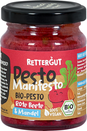 Pesto Bio Manifesto Rote Beete & Mandel followfood