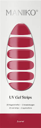 UV Nagelfolien Gel Strip Scarlet Maniko