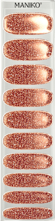 UV Nagelfolien Gel Strip Rosegold  Maniko