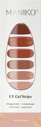 UV Nagelfolien Toffee Twinkle Maniko