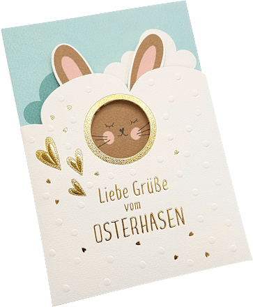Grußkarte Ostern Langohr CACTUS