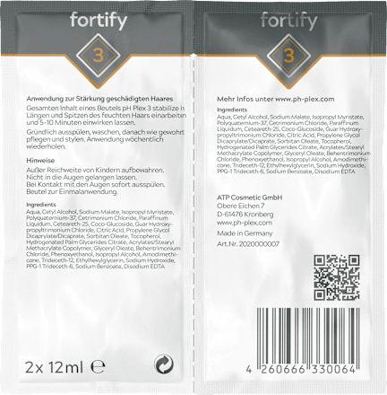 Haarkur ph Plex 3 stabilize (2x12 ml) liw
