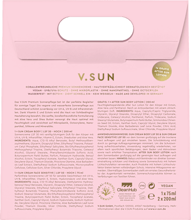 Geschenkset Sonnenpflege 3tlg. V.SUN