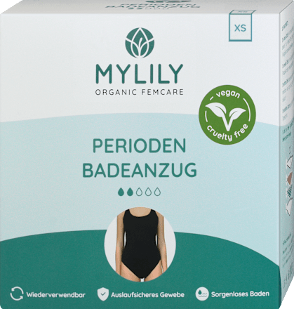 Periodenbadeanzug Gr. XS MYLILY