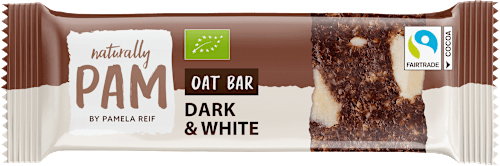 Haferriegel, Oat Bar Dark & White Naturally PAM