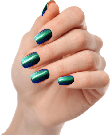 UV Gel Nagelfolien Arctic Aurora Maniko