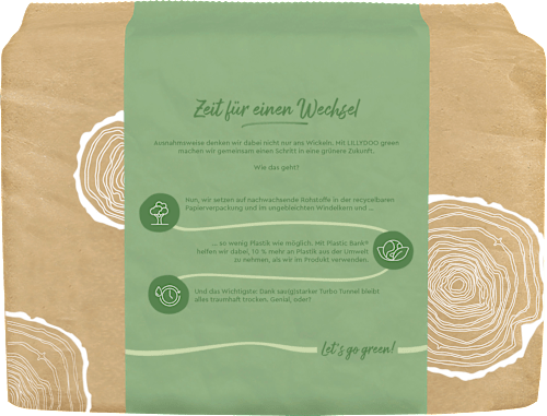 Windeln green Gr. 1 (2-5 kg) Lillydoo green