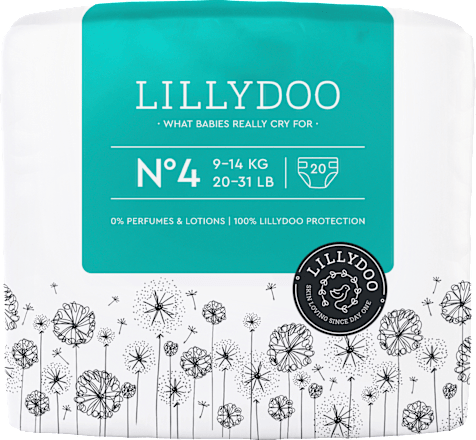Windeln Gr. 4 (9-14 kg) Lillydoo