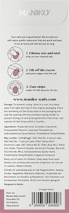 UV Gel Nagelfolien Vintage Velvet Maniko