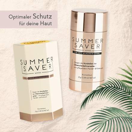 Anti-Wundreib Stick mit Mandel- & Kokosöl SUMMERSAVER