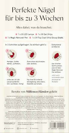 Starterset Salonschöne Nägel für Zuhause Maniko