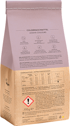 Colorwaschmittel Pulver everdrop