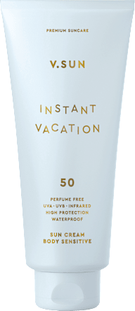 Sonnenmilch sensitiv "instant vacation", LSF 50 V.SUN