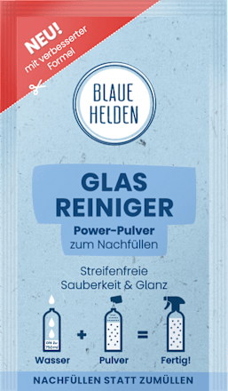 Glasreiniger Starterset Blaue Helden