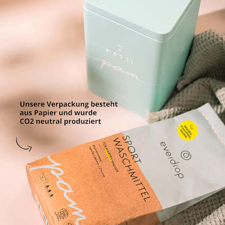 Sportwaschmittel Pulver Pamela Reif  everdrop