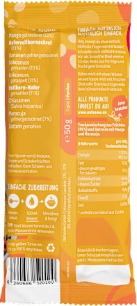 Smoothie Bowl Mango Mia oatsome