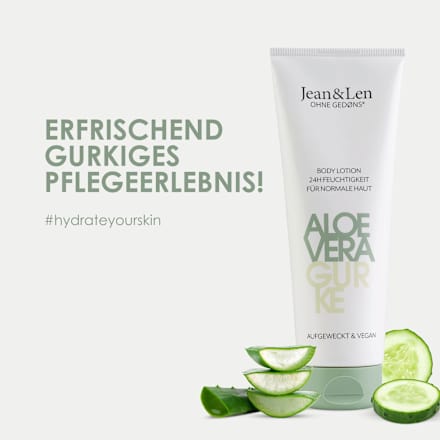 Bodylotion Aloe Vera Gurke Jean&Len