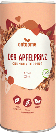 Crunchy Topping, "Der Apfelprinz" Apfel Zimt oatsome