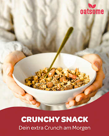 Crunchy Topping, "Der Apfelprinz" Apfel Zimt oatsome