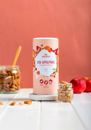 Crunchy Topping, "Der Apfelprinz" Apfel Zimt oatsome
