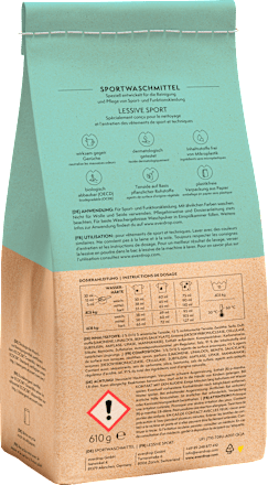 Sportwaschmittel Pulver Pamela Reif  everdrop