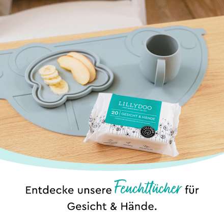 Feuchttücher Gesicht & Hände (8x20 St) Lillydoo