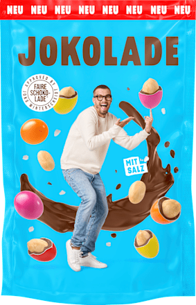 Erdnüsse schokoliert gesalzen JOKOLADE