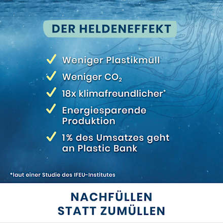 Handseife Nachfüller Aloe Vera Sensitiv Blaue Helden