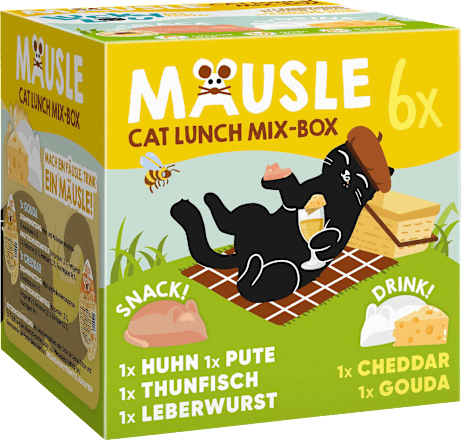 Katzensnack "Mäusle" Multipack (6x28 g) Lucky Lou