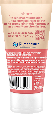 Handcreme Mandelöl & Sandelholz share